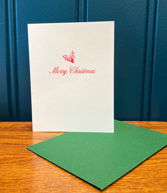 Merry Christmas Holly