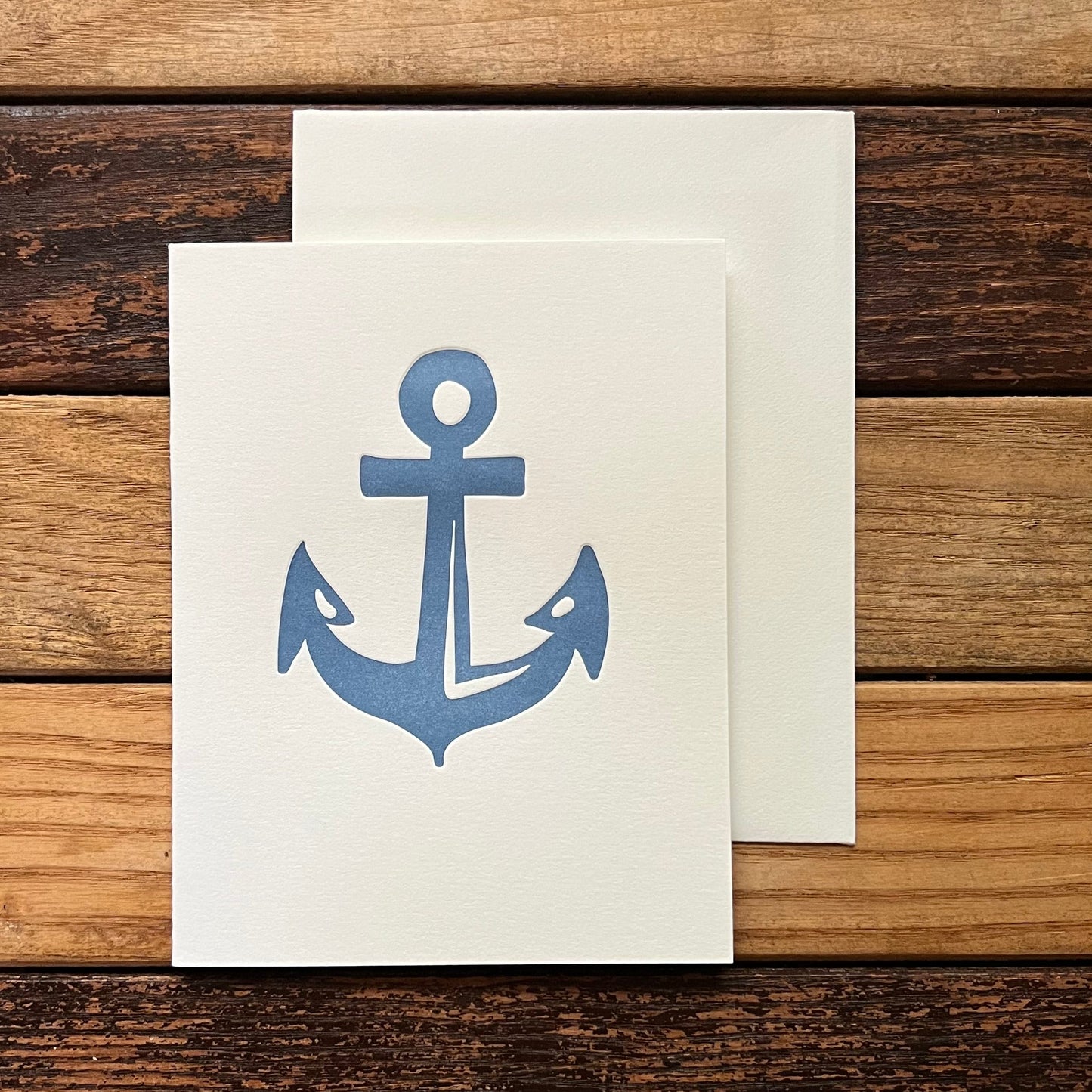 anchor on a card