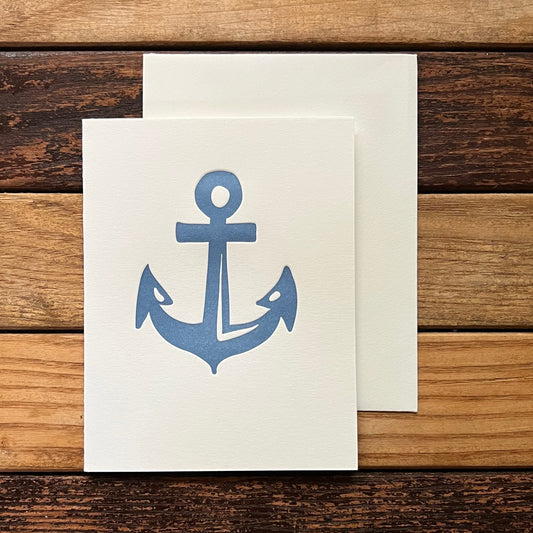anchor on a card