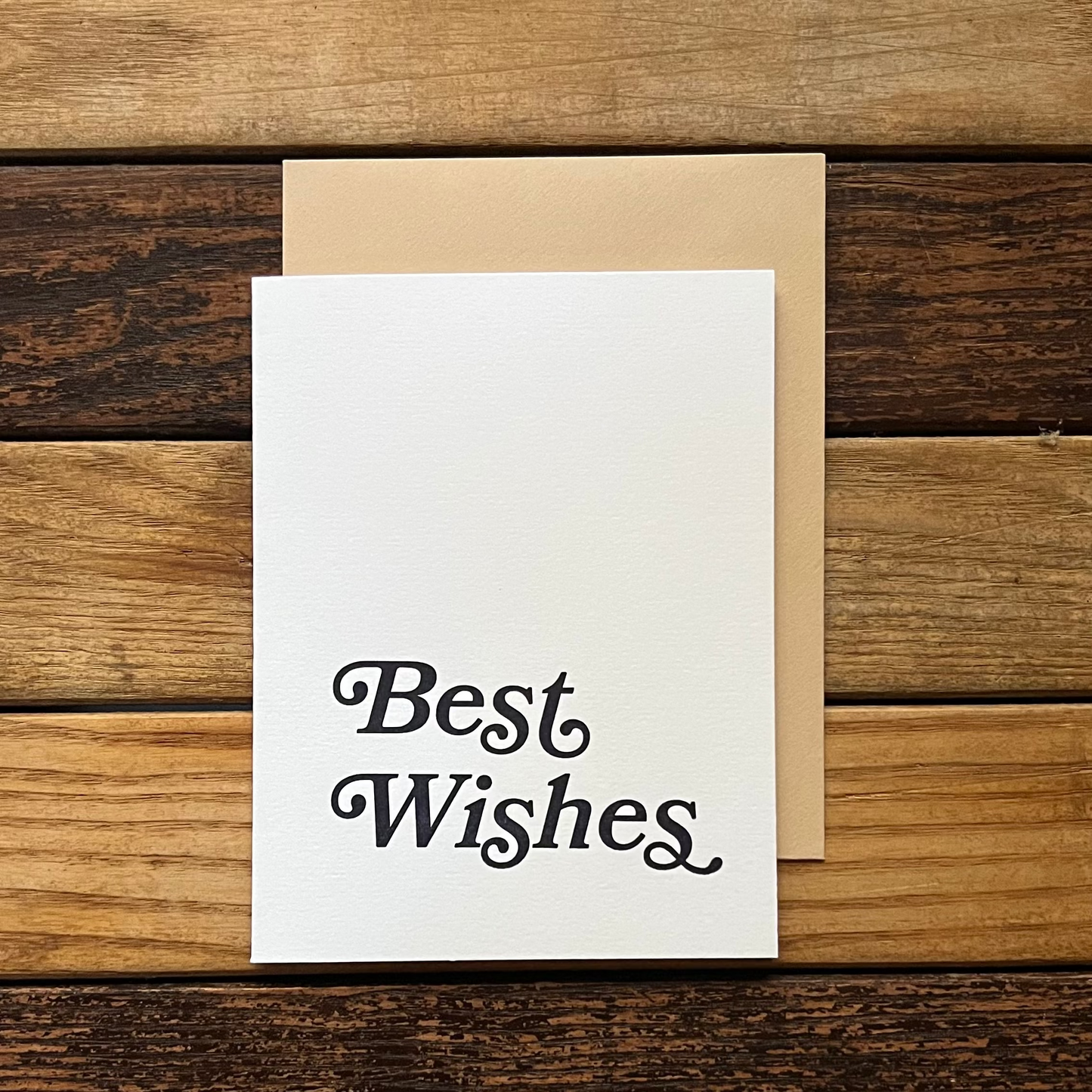 best wishes card